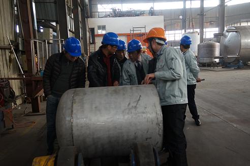 Our company through the D2, D1 grade pressure vessel manufacturing license review.(圖2) Our company through the D2, D1 grade pressure vessel manufacturing license review.(圖2)