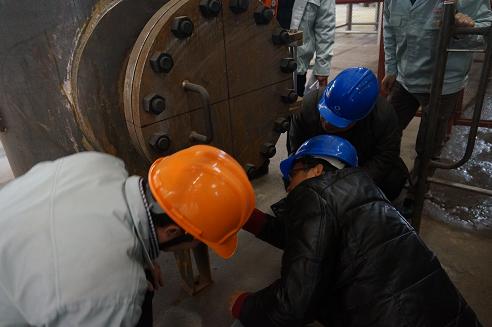 Our company through the D2, D1 grade pressure vessel manufacturing license review.(圖3) Our company through the D2, D1 grade pressure vessel manufacturing license review.(圖3)