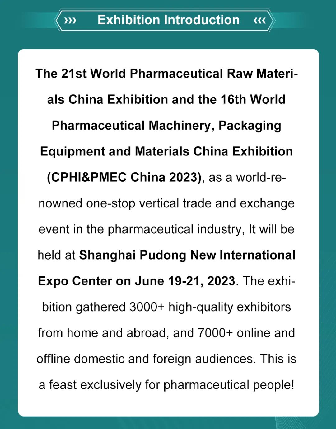 Jhenten Machinery  invites you to CPHI & PMEC China 2023！(圖3)